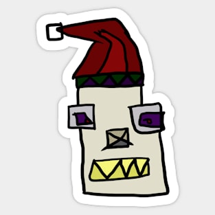 Bad Santa Sticker